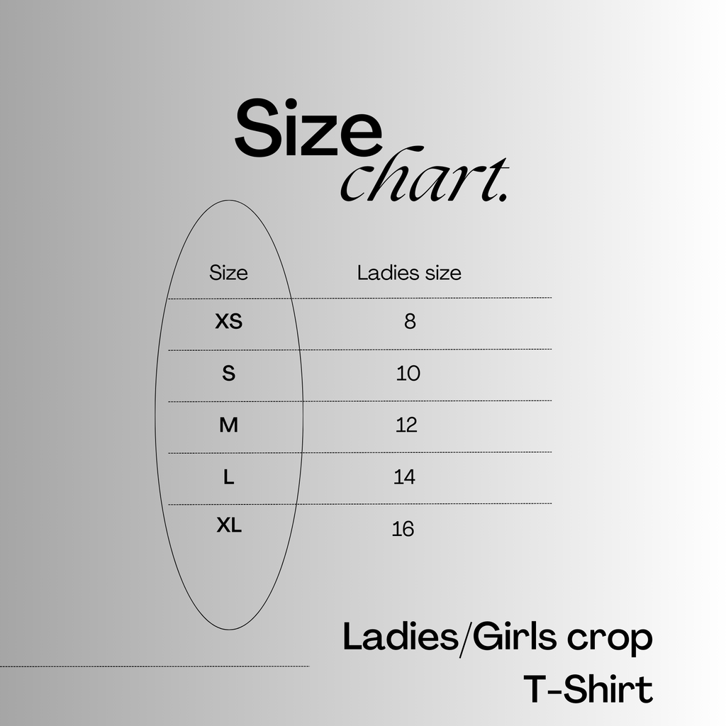 Girls Too Crop T-shirt