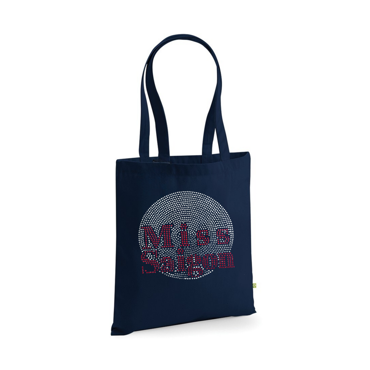 Miss Saigon musical theatre heavy cotton tote bag, sparkly gift idea or theatre keepsake
