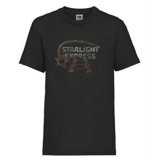 Starlight Express roller skate back detail T-shirt Children's